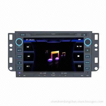 Car DVD Player with 800 x 480 Pixels Resolution and 30 Preset Stations